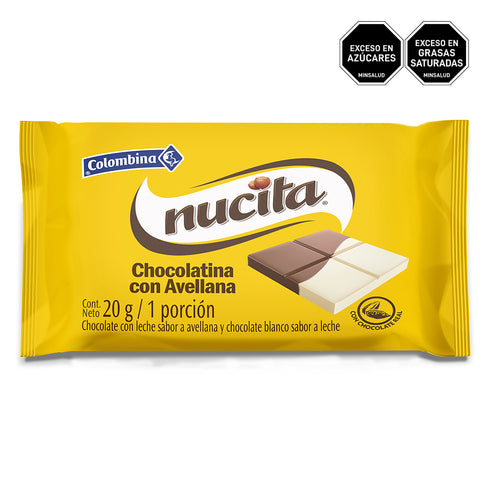 CHOCOLATINA NUCITA 20G
